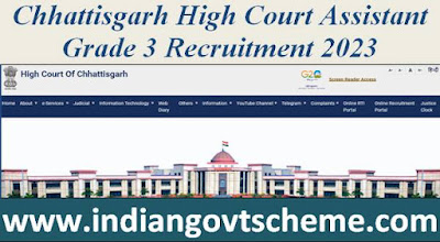 chhattisgarh_high_court_assistant_grade_3_recruitment_2023