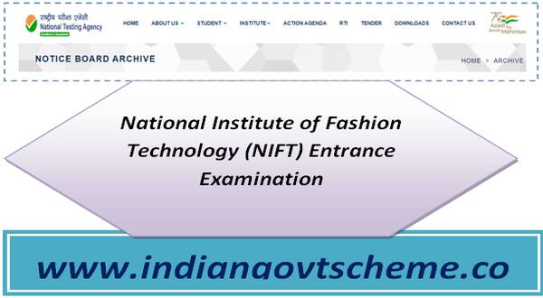 National Institute of Fashion Technology (NIFT) Entrance Examination
