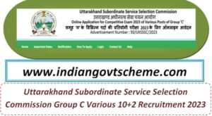 uttarakhand_subordinate_service_selection_commission_group_c_various_10-2_recruitment_2023