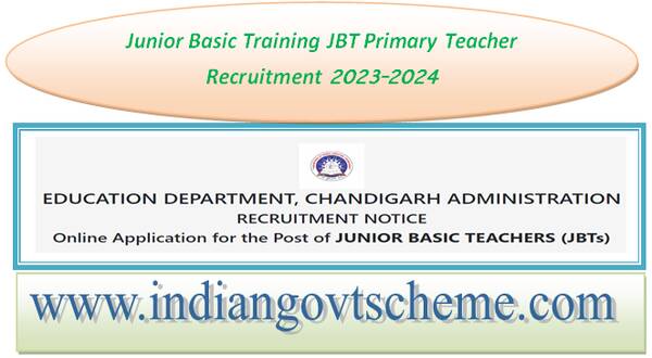 Junior Basic Training JBT Primary Teacher Recruitment 2023-2024