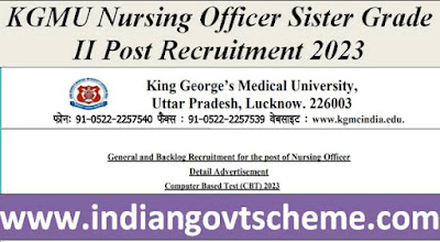 kgmu_nursing_officer_sister_grade_ii_post_recruitment_2023 kgmu_nursing_officer_sister_grade_ii_post_recruitment_2023