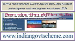 BSPHCL Technical Grade 3, Junior Account Clerk, Store Assistant, Junior Engineer, Assistant Engineer Recruitment 2024 2 bsphcl_technical_grade_3_junior_account_clerk_store_assistant_junior_engineer_assistant_engineer_recruitment_2024