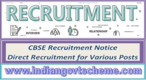 CBSE Recruitment Notice : Direct Recruitment for Various Posts 2 direct_recruitment_for_various_posts