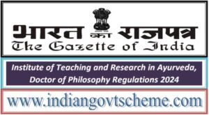 institute_of_teaching_and_research_in_ayurveda_doctor_of_philosophy_regulations_2024