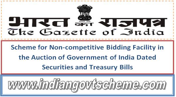 Auction for Sale (Issue/re-issue) of Government Security