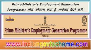 Prime Minister’s Employment Generation Programme लोन योजना क्या है, आवेदन कैसे करें? 2 prime_minister’s_employment_generation_programme