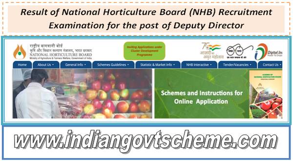 result_of_national_horticulture_board_nhb_recruitment_examination_for_the_post_of_deputy_director