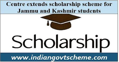 Centre extends scholarship scheme