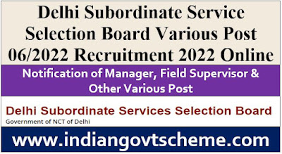 Delhi Subordinate Service