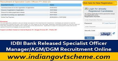 IDBI+Bank+Released+Specialist+Officer+Manager IDBI Bank Released Specialist Officer Manager