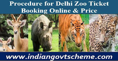 Procedure for Delhi Zoo Ticket Booking Online