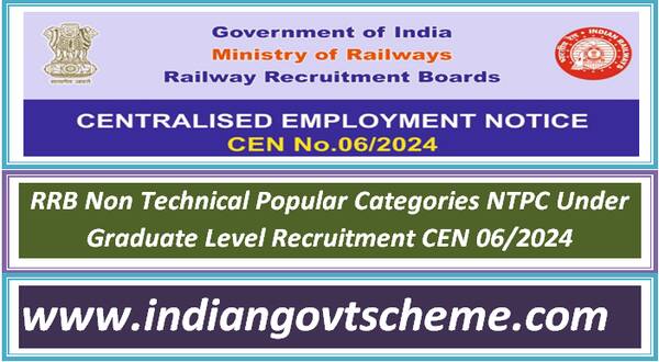 rrb non_technical_popular_categories_ntpc_under_graduate_level_recruitment_cen_06_2024