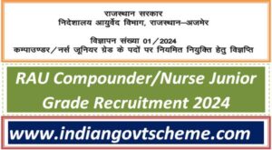 RAU Compounder/Nurse Junior Grade Recruitment 2024 2 rau_compounder_nurse_junior_grade_recruitment_2024