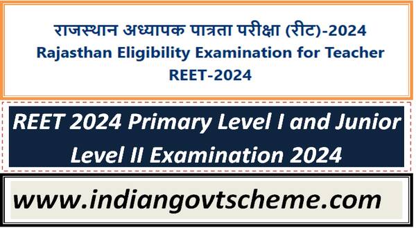 reet_2024_primary_level_i_and_junior_level_ii_examination_2024