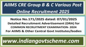 AIIMS CRE Group B & C Various Post Online Recruitment 2025 2 aiims_cre_group_b_&_c_various_post_online_recruitment_2025