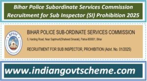 bihar_police_subordinate_services_commission_recruitment_for_sub_inspector_si_prohibition_2025