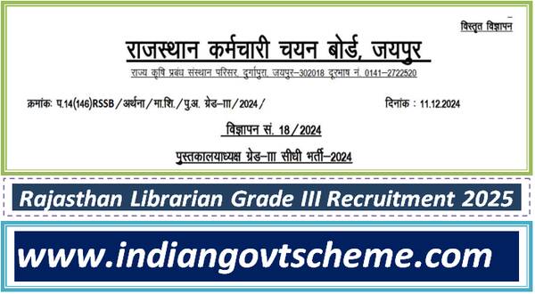 rajasthan_librarian_grade_iii_recruitment_2025_online_applications_open_from_march_5_to_april_3