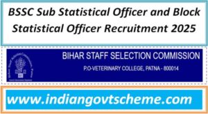 bssc_sub_statistical_officer_and_block_statistical_officer_recruitment_2025