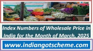 Index Numbers of Wholesale Price in India for the Month of March, 2025 2 index_numbers_of_wholesale_price_in_india_for_the_month_of_march_2025