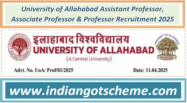 university_of_allahabad_assistant_professor_associate_professor_&_professor_recruitment_2025