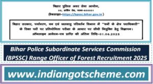 bihar_police_subordinate_services_commission _bpssc_range_officer_of_forest_recruitment_2025