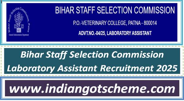 bihar_staff_selection_commission_laboratory_assistant_recruitment_2025