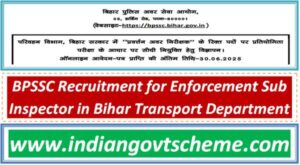 bpssc_recruitment_for_enforcement_sub_inspector_in_bihar_transport_department