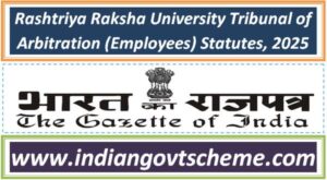 rashtriya_raksha_university_tribunal_of_arbitration_employees_statutes_2025