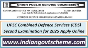 upsc_combined_defence_services_cds_second_examination_for_2025_apply_online