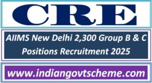 AIIMS New Delhi 2,300 Group B & C Positions Recruitment 2025 2 aiims_new_delhi_2300_group_b_&_c_positions_recruitment_2025