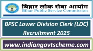 BPSC Lower Division Clerk (LDC) Recruitment 2025 2 bpsc_lower_division_clerk_ldc_recruitment_2025