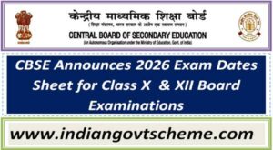 cbse_announces_2026_exam_dates_sheet_for_class_x _&_xii_board_examinations 