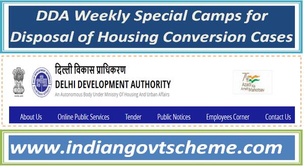 DDA Weekly Special Camps for Disposal of Housing Conversion Cases 16 dda_weekly_special_camps_for_disposal_of_housing_conversion_cases