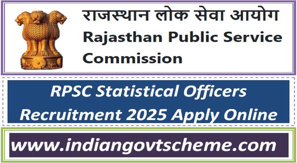 rpsc_statistical_officers_recruitment_2025_apply_online