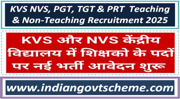 KVS NVS, PGT, TGT & PRT Teaching & Non-Teaching Recruitment 2025 13 kvs_nvs_pgt_tgt_&_prt _teaching_&_non-teaching_recruitment_2025