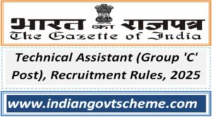 technical_assistant_group_c_post_recruitment_rules_2025