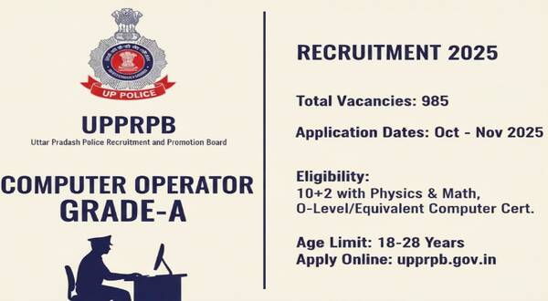 UPPRPB Computer Operator Grade-A Recruitment 2025 13 upprpb_computer_operator_grade-a_recruitment_2025