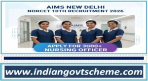 AIIMS New Delhi NORCET 10th Recruitment 2026 apply for 3000+ Nursing Officer 2 aiims_new_delhi_norcet_10th_recruitment_2026_apply_for_3000-_nursing_officer