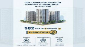 dda_launches_premium_housing_scheme_2026_e-auction_for_582_flats_&_garages