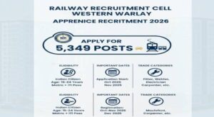 Railway Recruitment Cell Western Railway Apprentice Recruitment 2026, apply for 5,349 Posts 2 railway_recruitment_cell_western_railway_apprentice_recruitment_2026 _apply_for_5349_posts
