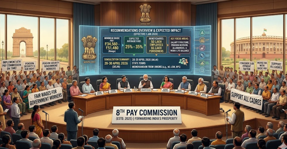 8th Pay Commission Meetings: Not All Requests Can Be Accommodated
