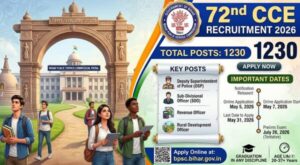 bihar_public_service_commission_bpsc_72nd_cce_recruitment_2026_apply_for_1230_posts