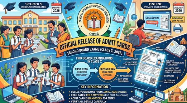 cbse_release_of_admit_cards_for_the_second_board_examinations_class_x_2026