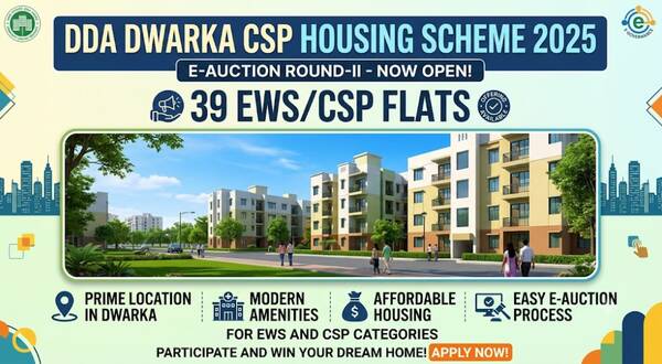 dda dwarka csp housing scheme 2025 e auction round ii offering of 39 ews csp flats in dwarka