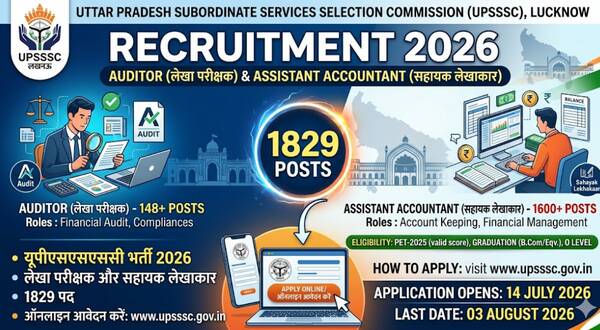 UPSSSC Auditor & Assistant Accountant Recruitment 2026, Apply Online for 1829 Posts 1 upsssc_auditor_&_assistant_accountant_recruitment_2026_apply_online_for_1829_posts