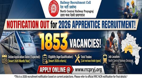 Railway RRC NCR Prayagraj Apprentice Recruitment 2026 Notification Out for 1853 Vacancies 13 railway_rrc_ncr_prayagraj_apprentice_recruitment_2026_notification_out_for_1853_vacancies